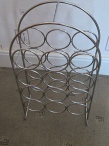 Chrome Wine Rack