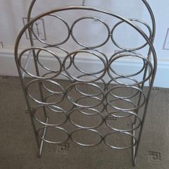 Chrome Wine Rack