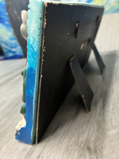 Marine Scene Picture Frame (Dolphins, Turtles, Fish) - Mexican