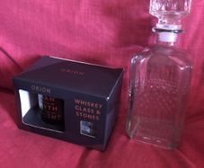 Whiskey Glass & Stones
