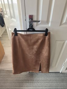 Dunnes Stores Gallery Brand New Suede Skirt