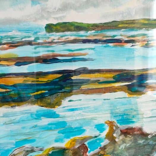 Kilkee painting