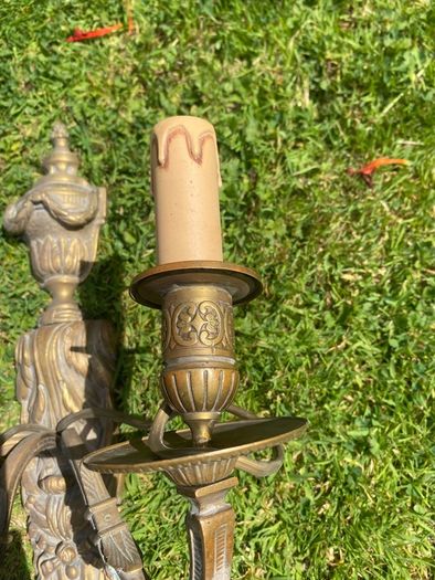 Wall lights Antique Guilt Pair