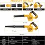 Cordless Air Leaf Blower for Dewalt 18V Battery, Electric Jobsite Air Blower Powerful for Garden Lawn Care Leaf Snow Blowing,Car Computer Dust Cleaner (Tool Only,no Battery) Image 3