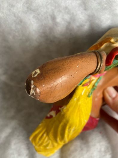 Vintage Bossons Chalkware 'Gypsy Girl'