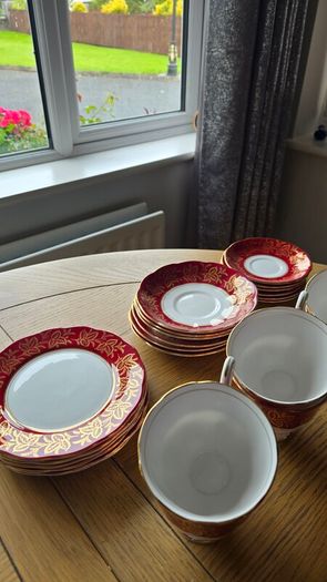 Queen anne tea set