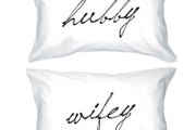 Hubby and Wifey Matching Couple Pillowcases - Cute Couple's Pillow Covers
