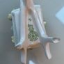 Aynsley wheelbarrow posy of flowers Image 6