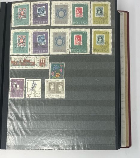 Collection: Poland Stamps mainly used however some mint noted along with some miniature sheets on 38 pages