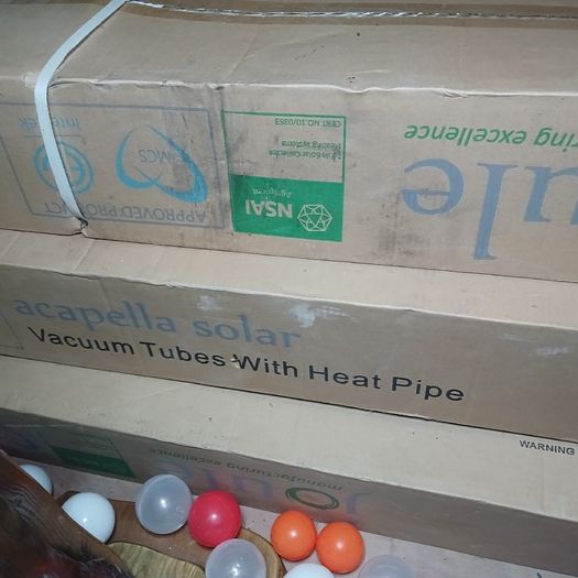 Joule solar tubes