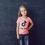 Tik tok t-shirts for kids with tik tok logo Image 3