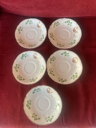 Vintage 60's Arklow Fine Irish Bone China Saucers 10euro EACH