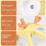 6Pcs Mini Night Light Dog Deer Dinosaur, Cartoon DIY Cute Night Lamp, Portable LED Desk Lamp with Adjustable Phone Holder for Kids Students Bedroom Nursery (FREE POSTAGE) Image 3