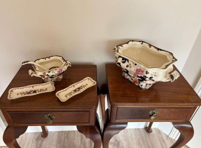 5 piece collection of Mason Ironstone china
