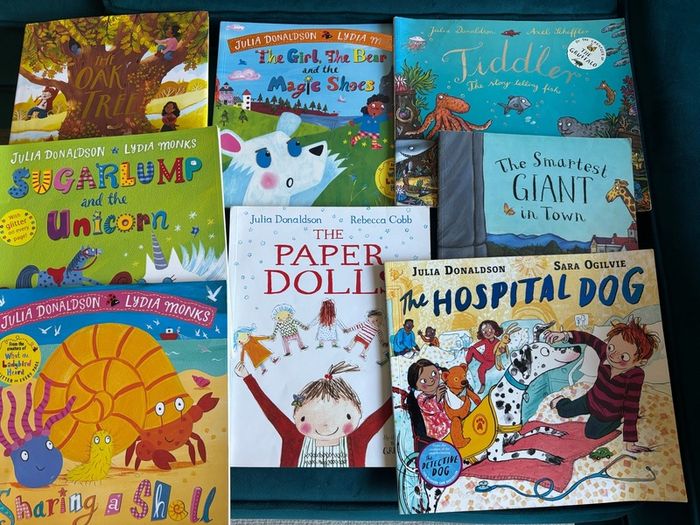 8 Julia Donaldson books in excellent condition