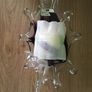 Newgrange living purple inksplash ball candleholder 22cm Image 2