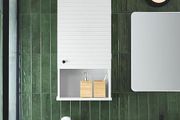 Bathroom Cabinet Elegant modern white  storage solution