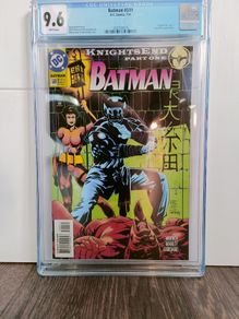 Batman Issue 509 CGC 9.6 CBCS Graded Comic Book Framed