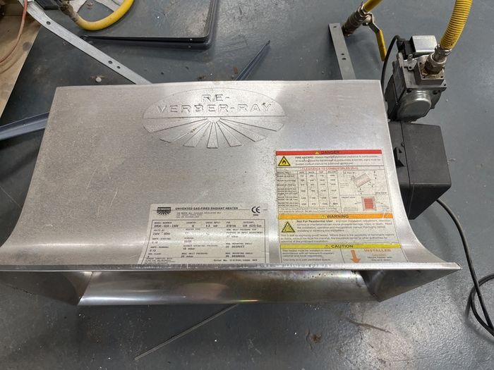 Industrial gas heaters