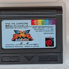 SNK vs. Capcom: Card Fighters' Clash - Neo Geo Pocket Color - Japan version