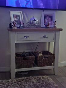 large and small wooden units