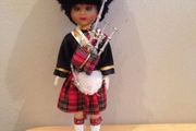 Scottish BagPipes Figurine