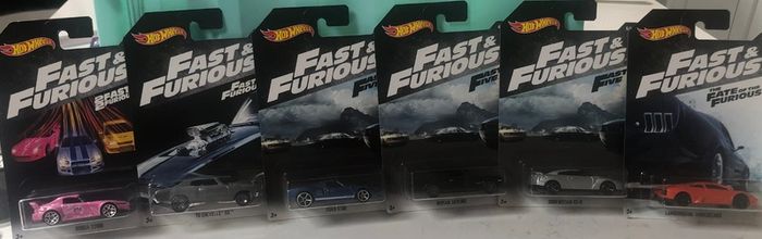 Fast and furious hot wheels