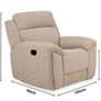 Grantham Manual Recliner Armchair Image 5