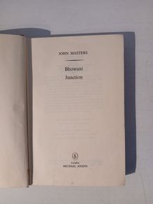 Bhowani Junction by John Masters 1955 Edition