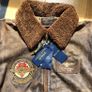 Polo Ralph Lauren G-1 Leather Jacket Bomber Flight Shearling Brown Image 4