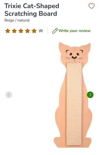 Trixie Cat-Shaped Scratching Board