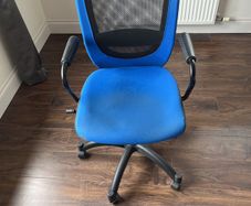 Blue Desk Chair -Ikea