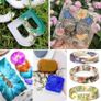 Epoxy Resin Kit 500ml, 2 Part Casting Resin Starter Kit, Resin Kits for Beginners, Epoxy Resin and Hardener with Key Chains Moulds for Sculpting Moulding & Casting, Art & Craft, Jewelry Making Kit (FREE POSTAGE) Image 3