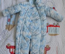 Baby winter snow suit-12-18 months-like new.