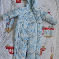 Baby winter snow suit-12-18 months-like new.
