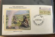 First Day Covers Benham Silk- Guernsey/ Jersey/ Isle of Man