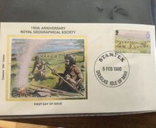 First Day Covers Benham Silk- Guernsey/ Jersey/ Isle of Man