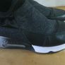 Womens ASH Lucky Star Black Glitter Trainers - Air Bubble Platform Wedge Sneakers Slip On UK \ Ire Size 6 Euro Size 39 Image 4