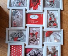 unused family picture frame