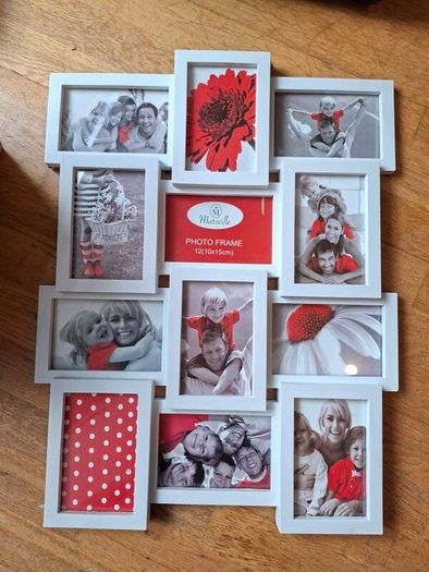 unused family picture frame