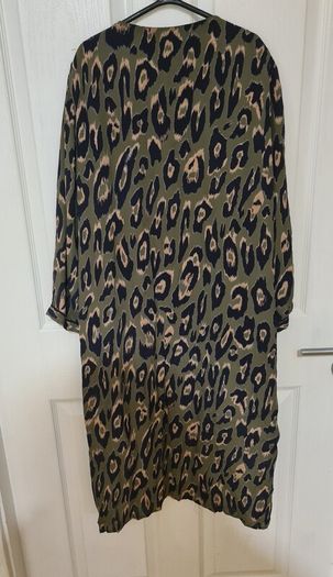 Vero Moda Leopard Print Kimono Size L