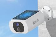 2K Solar Security Cameras Wireless Outdoor/Indoor, Integrated Solar Panel, Battery Camera, Color Night Vision, Spotlight Camera, 2-Way Talk, PIR Motion Detection, Alerts, Work with Alexa, C3