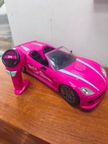 Barbie pink remote control car