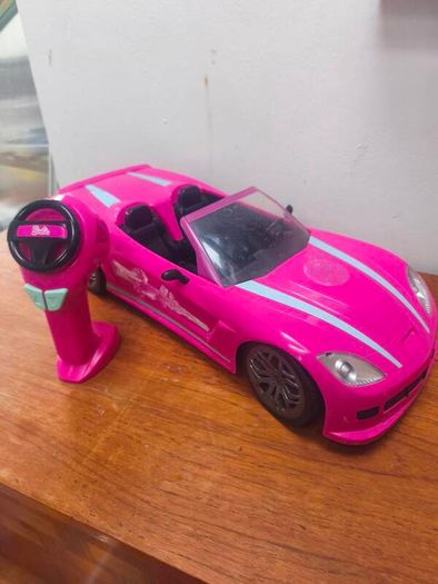 Barbie pink remote control car