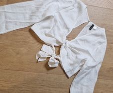 H&M White Blouse - M