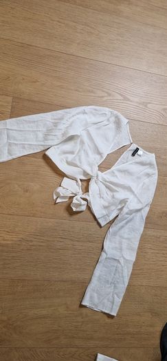 H&M White Blouse - M