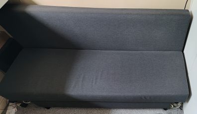 Folding Couch with Storage
