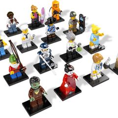 Lego Collectible MInifigures Series 4 (2011) 100% Complete