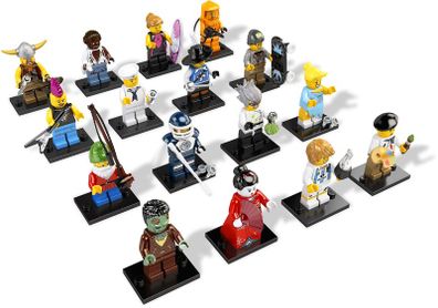 Lego Collectible MInifigures Series 4 (2011) 100% Complete