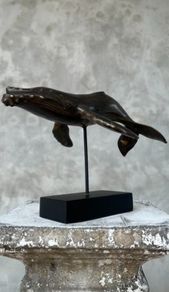 Whale (37cm) - Bronze